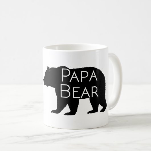 Russe Papa Bear Mug (Devant droit)