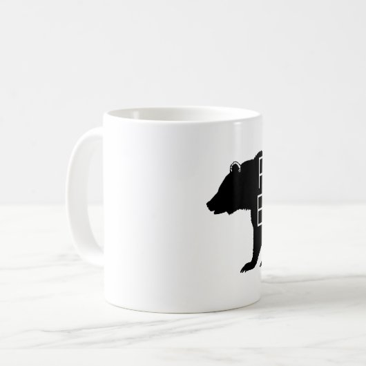 Russe Papa Bear Mug (Devant gauche)