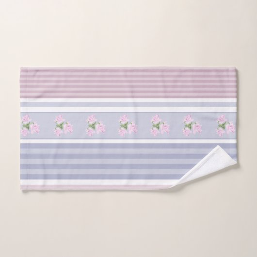 Russe, rayé, patchwork (Serviette à main)