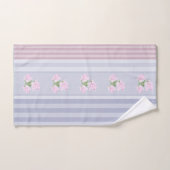 Russe, rayé, patchwork (Serviette à main)