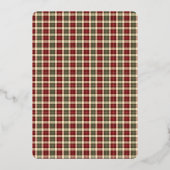 Russe Vacances Plaid Photo Noël Foil Vacances (Verso)