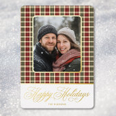 Russe Vacances Plaid Photo Noël Foil Vacances