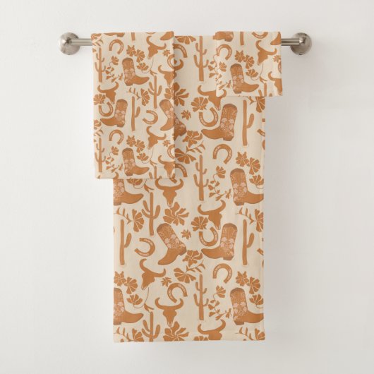 Russe Western Earth Tone Country Cowboy Bottes (En situation)