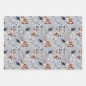 Russe Woodland Fox Feuilles d'hiver (Devant 2)