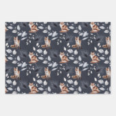 Russe Woodland Fox Feuilles d'hiver (Devant)