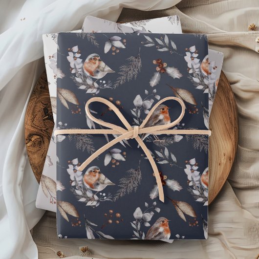 Russe Woodland Robin Feuille d'hiver