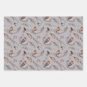 Russe Woodland Robin Feuille d'hiver (Devant 2)