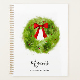 Russe Wreath Christmas Holiday Planner