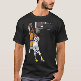 Russel Westbrook Dunk sur la T-shirt classique Gob