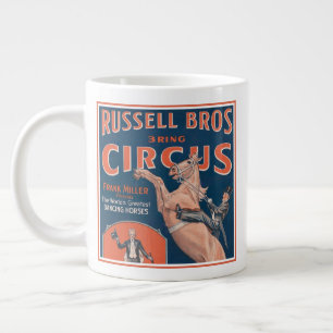  Russell Brothers Circus Poster. Extra Grote Beker