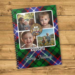 Russell Familie Foto Collage Notitieboek
