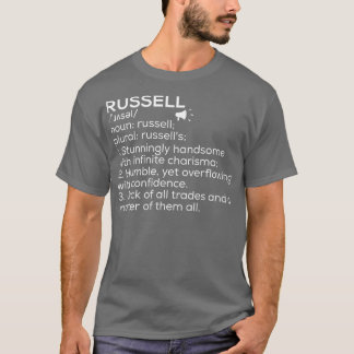 Russell Naam Definitie Russell Betekenis Russell N T-shirt