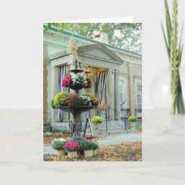 Russell Street Library in het najaar Kaart