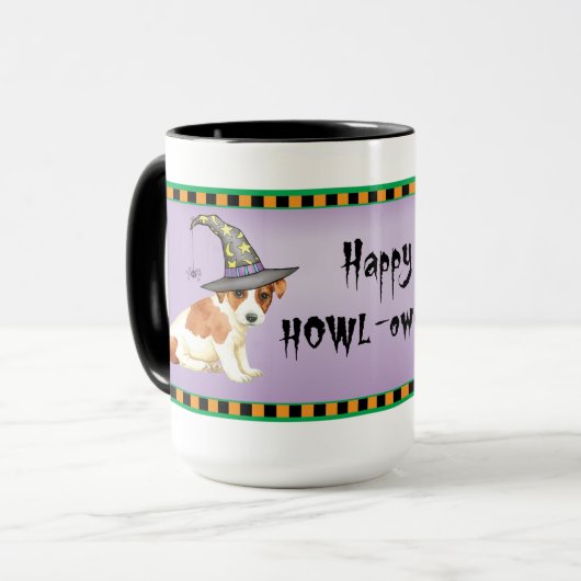 Russell Terrier Witch Mug (Devant gauche)