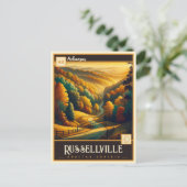 Russellville, Arkansas | Carte postale Vintage (Debout devant)