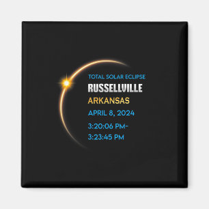 Russellville Arkansas Totale Zonsverduistering 202 Magneet