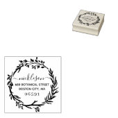 Russen Krans Retouradres Rubberstempel (Gestempeld)