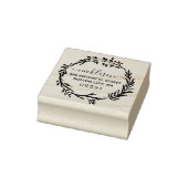 Russen Krans Retouradres Rubberstempel (Stempel)