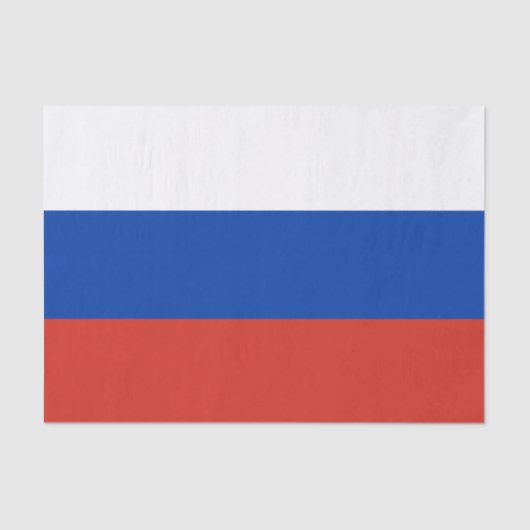 Russia fashion decor, Russian Flag tissue paper Tissuepapier (Voorkant)
