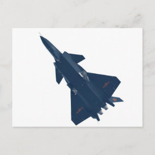 RUSSIA FIGHTER JET BRIEFKAART