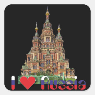 Russie - Autocollants de Russia