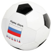 Russie Drapeau Russe Noir Personnalisation (3/4)
