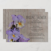 Russie : Invitations de douches nuptiales (Devant / Derrière)