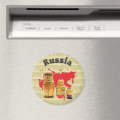 Russie - Magnet russe (In Situ (Lave-vaisselle))