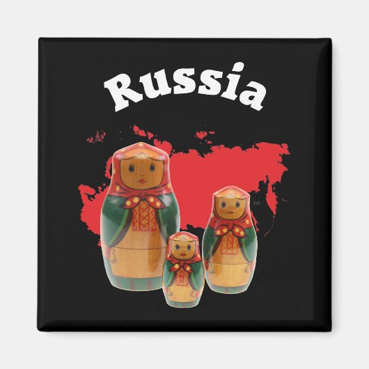 Russie - Magnet russe (Devant)
