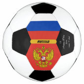 Russie Personnalisée, Drapeau, Bal de Football Pho (Devant)
