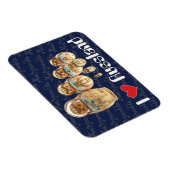 Russie - Russia Babouchka - Matrjoschka Magnet (Côté Droit)