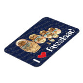 Russie - Russia Babouchka - Matrjoschka Magnet (Côté Gauche)