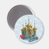 Russie - Russia Saint-Pétersbourg Aimant (Recto/Verso)