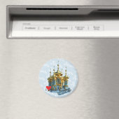 Russie - Russia Saint-Pétersbourg Aimant (In Situ (Lave-vaisselle))