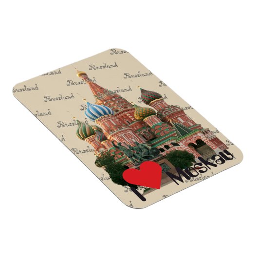 Russie - Russie : Magnet (Côté Droit)