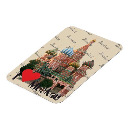 Russie - Russie : Magnet (Côté Gauche)