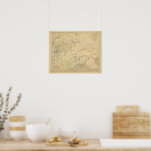 Russie, Suede, Norwege 2 Poster (Keuken)