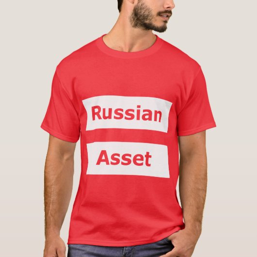 Russisch activum (mannen) t-shirt (Voorkant)