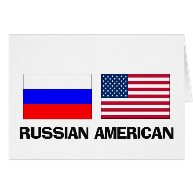 Russisch-Amerikaans (Voorkant Horizontaal)