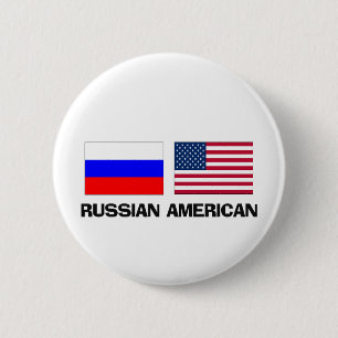 Russisch-Amerikaans Ronde Button 5,7 Cm
