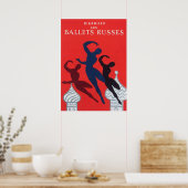 Russisch Ballet  Dance Poster (Keuken)