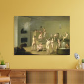 Russisch Bath, 1825 Canvas Afdruk (Insitu (Woonkamer))
