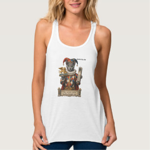 Russisch Blau Arlequin Kat Tanktop