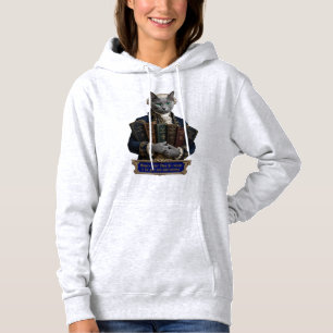 Russisch Blau Immanuel Kant Kat Hoodie