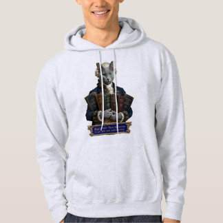 Russisch Blau Immanuel Kant Kat Hoodie