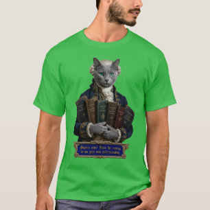 Russisch Blau Immanuel Kant Kat T-shirt