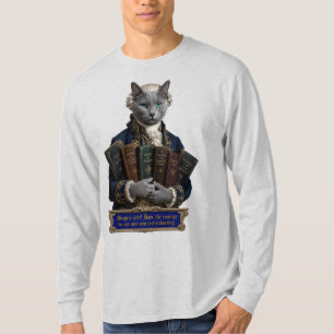 Russisch Blau Immanuel Kant Kat T-shirt