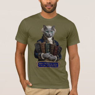 Russisch Blau Immanuel Kant Kat T-shirt