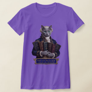 Russisch Blau Immanuel Kant Kat T-shirt