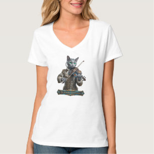 Russisch Blau Kat Van De Tijdloze Serenissima T-shirt